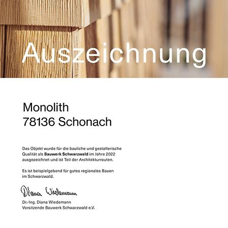 Apartment Monolith Black Forest Schonach im Schwarzwald 外观 照片